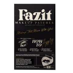 Fazit Golden Eye Speckles close-up glitter finish for festival glow