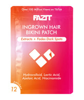 Fazit Ingrown Hair Pads on bikini-area application showing easy use for smoother skin