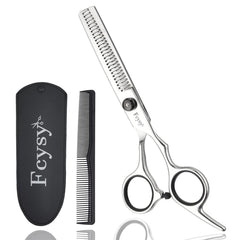 Fcysy thinning shears 6in with comb included for precise blending and easy styling