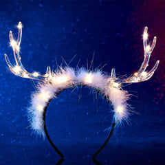 Fdesigner womens Christmas headband provides comfort-fit suitable for all hairstyles.