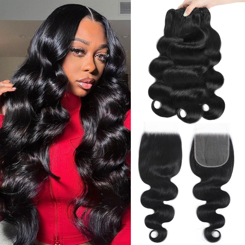 Fdola 12A Brazilian virgin body wave bundle ready for seamless blend