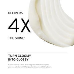 Dispense pump from Fekkai Gloss Conditioner for easy, precise application and smooth results.