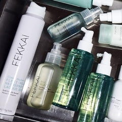 Fekkai Brilliant Gloss Glass Serum Pump for easy, precise dispensing and styling