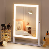 FENCHILIN vanity mirror with lights front view delivers even makeup lighting