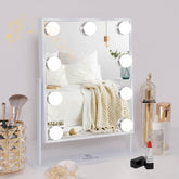 FENCHILIN vanity mirror with lights delivers natural makeup lighting for precise application.