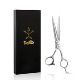 Fengliren hair cutting scissors close-up blade for precision cuts