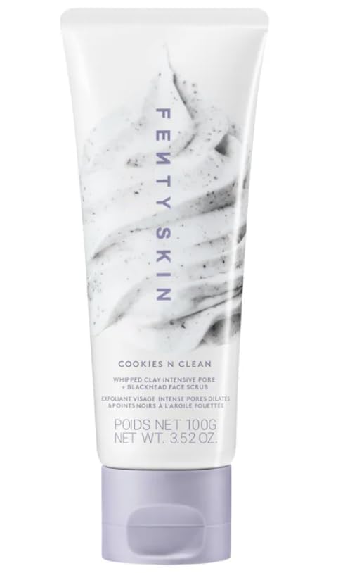 Fenty Skin Cookies N Clean whipped clay closeup for gentle exfoliation.