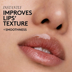 Fenty Skin Fenty Treatz lip oil gloss on lips with healthy shine