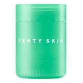 Fenty Skin Plush Puddin' lip mask closeup with Kalahari Melon delivers hydrated, smooth lips.