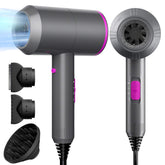 Fezax Ionic Hair Dryer 2000W side view showing quick drying capability