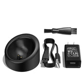 FGIEU replacement charging dock front view shows safe, compatible charging for Lawn Mower 3.0