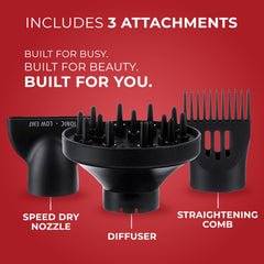 fhi heat platform nano pro 2000 comb attachment enables precise grooming.