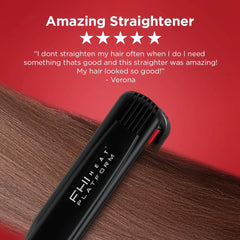 FHI Heat Platform Pro tourmaline plates close-up for frizz reduction and shine.