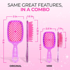 FHI Heat UNbrush backless vented cushion reduces drying time.