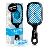 FHI Heat UNbrush close-up of DuoFlex bristles for painless detangling