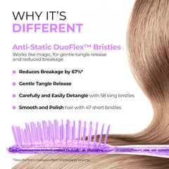 FHI Heat UNbrush lightweight handle enables easy, comfortable styling