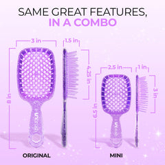 FHI Heat UNbrush vented backless cushion speeds drying and airflow.