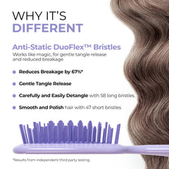 FHI Heat UNbrush vented cushion back closeup highlighting airflow