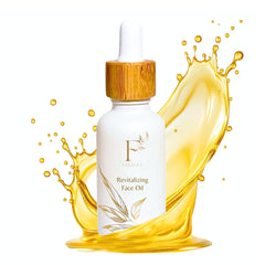 Finally Tsubaki Face Oil bottle pour showing lightweight hydration for glowing skin.