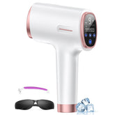 Finequin laser hair removal device front view demonstrates a compact at-home solution for faster sessions.