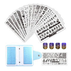 FingerAngel case storage keeps stamping plates organized and protected.