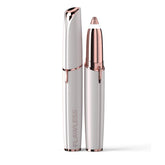 Finishing Touch Flawless Brows luz LED para depilar cejas con precisión.