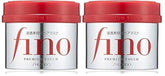 Fino Delfino Premium Touch two-pack serum hair mask bottles for deep conditioning