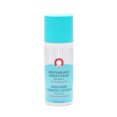 First Aid Beauty Micro Powder Exfoliant jar close-up showing smooth texture for radiant skin