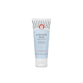 First Aid Beauty Ultra Repair Cream 2oz jar showcases whipped texture for instant hydration.