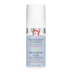First Aid Beauty Ultra Repair SPF 30 bottle front showing daily hydration and protection