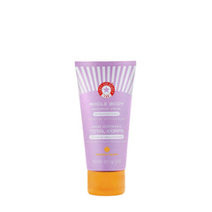 First Aid Beauty Whole Body Deodorant Cream packaging highlights aluminum-free, all-day odor protection.