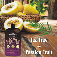 First Botany Antioxidant Body Wash ingredients highlight protective formula for skin.
