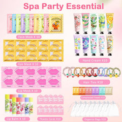 Firstfly lip balm included, soothing shine for teen spa day