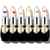 Firstfly pack seis labios gel cristal flor, acabado brillante y cómodo.