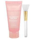 fitbuter collagen overnight wrap bottle pour enables precise, even hydration.
