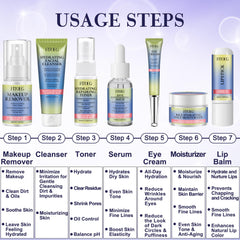FITOEG teen eye-cream shows hydrating application for smoother eye area.