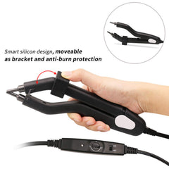 Fiunkes Heat Hair Connector 360° cord enables flexible operation from any angle.