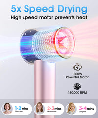 Flashbase diffuser attachment delivering defined curls.