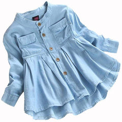 Flashing Boy ruched top in blue, front view, highlighting comfy everyday wear.