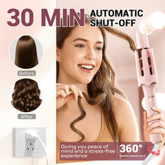 FlexiGlide anti-tangle magnetic motor minimizes snagging for smooth styling.