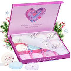 Flovista aromatherapy shower steamer lavender tablets for a calming morning ritual