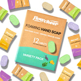 Flowcheer lavender refill tablet bottle-pouring for fresh handwash