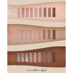 Flower Knows Little Angel shimmer shades deliver foil-like sheen for luminous accents.
