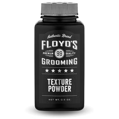 Floyd's 99 Hair Styling Powder absorbs oil for refreshed second-day style