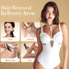 Flyant bikini trimmer blades close-up reveal smooth glide and safe edging.