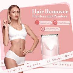 Flyant bikini trimmer LED light active for precise trimming