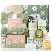 FndAsxa good-vibes-throw-blanket delivers cozy recovery comfort.