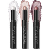 FOCALLURE 2-in-1 eyeshadow and eyeliner pen packaging view showing compact design and brand
