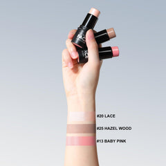 FOCALLURE highlighter-bronzer-blush close-up demonstrates weightless, long-wear finish.