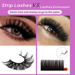 Focipeysa handmade faux mink lashes with a soft band for comfort